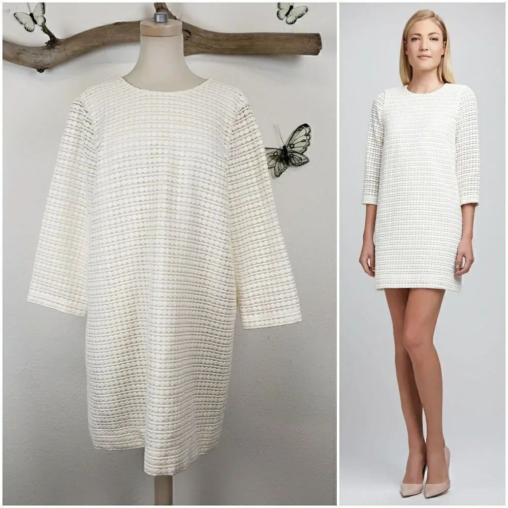 Kate Spade Ashby dress winter seaside cream